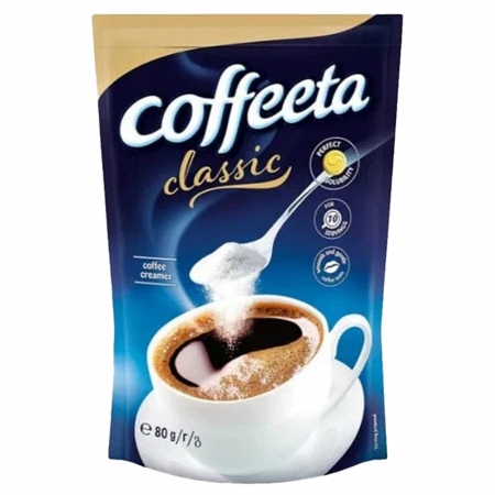 Lapte, topping si inalbitor cafea - Coffeeta Creamer Pudra Instant 80g 
