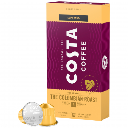 Capsule si monodoze - COSTA Colombian Roast Compatibile Nespresso 10 capsule 