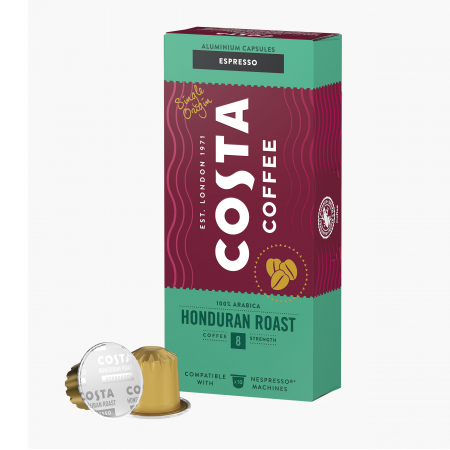 Capsule si monodoze - COSTA Honduran Roast Compatibile Nespresso 10 capsule