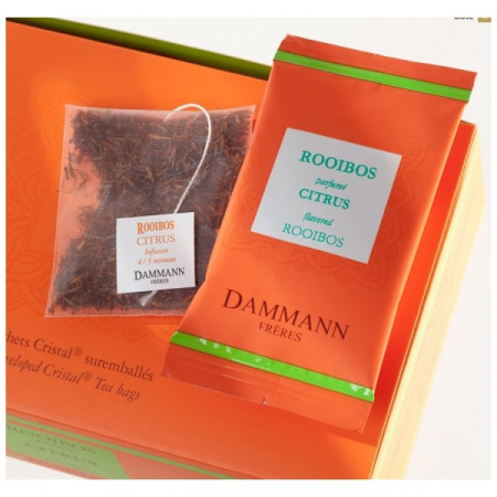 Ceai - Dammann Rooiboos Citrus (24 pliculete)