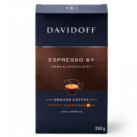 Cafea Macinata - Davidoff Espresso 57 macinata 250 gr