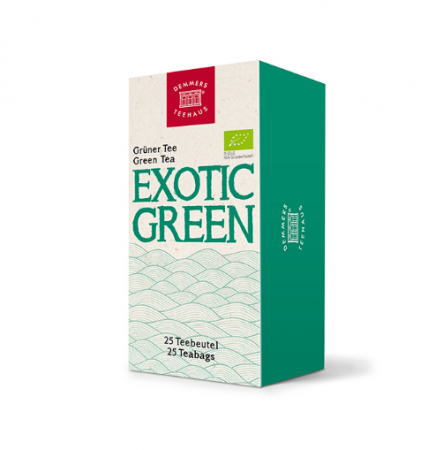 Ceai - Demmers Exotic Green Organic Quick-T (25 plicuri)