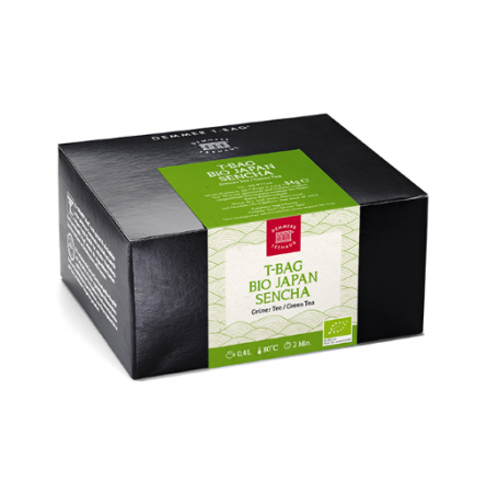 Ceai - Demmers T-Bag Bio Japan Sencha Eco (20 plicuri)