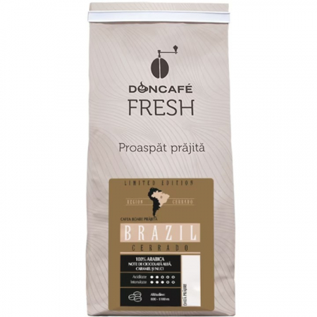 Cafea Boabe - DONCAFE Fresh Brazil Cerrado cafea boabe 250g