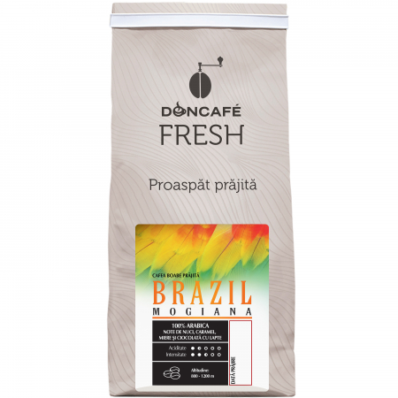 Cafea Boabe - DONCAFE Fresh Brazil Mogiana cafea boabe 250g