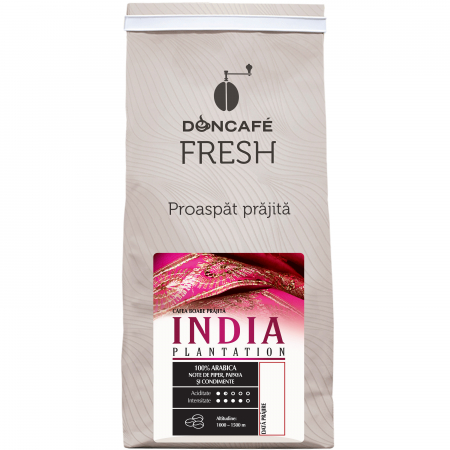 Cafea Boabe - DONCAFE Fresh India Plantation cafea boabe 250g
