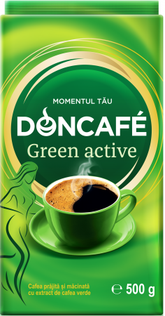 Cafea - DONCAFE Green Active cafea macinata 500g