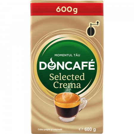Cafea - DONCAFE Selected Crema cafea macinata 600g