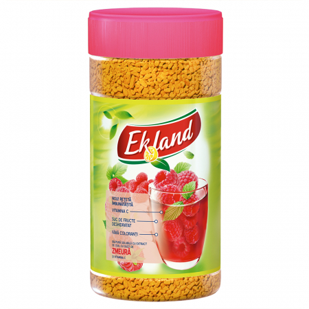 Ceai instant - Ekland Instant Ceai Granulat Zmeura 350g