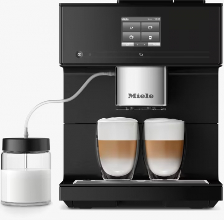 Aparate Cafea - Espressor automat MIELE CM 7750, 2.2l, 1500W, 15 bar, negru
