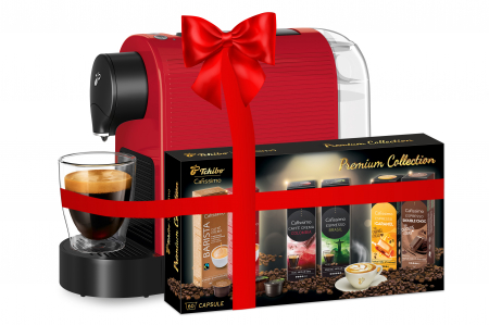 Espressoare capsule - Espressor Cafissimo Pure Plus, Red + Premium Collection