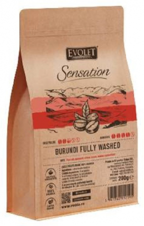 Ceai - Evolet Cafea Origini Burundy Fully Washed EVOLET Cafea Boabe 200g Arabica 100%