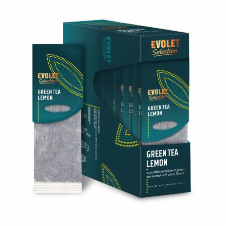 Ceai - EVOLET Selection GrandPack Ceai Green Tea Lemon 80gr 20*4gr