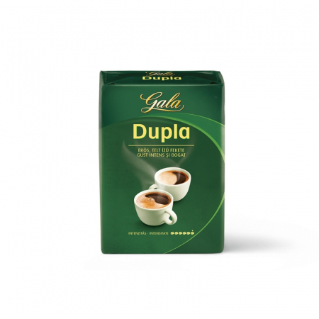 Cafea - GALA Dupla, cafea prajita si macinata, 250 g