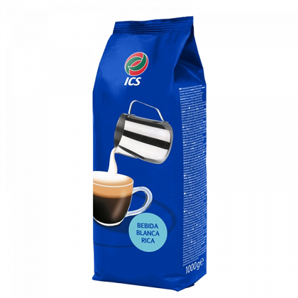 Lapte, topping si inalbitor cafea - ICS Bebida Blanca Rica Eco Blue topping 1 kg