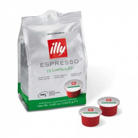 Capsule si monodoze - Illy Espresso Decaf capsule MPS (15 Capsule)