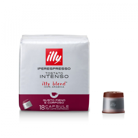 Capsule si monodoze - Illy Iperespresso Intenso (18 capsule)