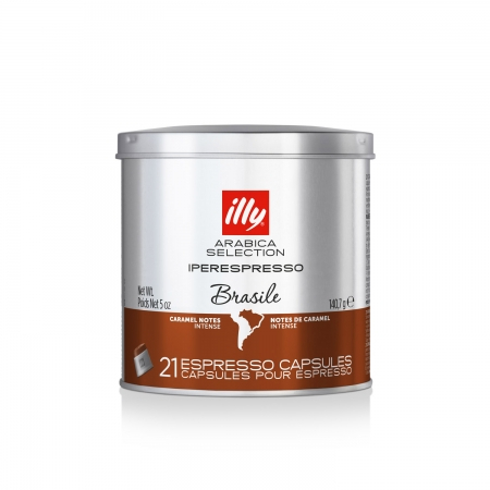 Capsule si monodoze - Illy Iperespresso Monoarabica Brazilia, 21 capsule, 140,7 gr