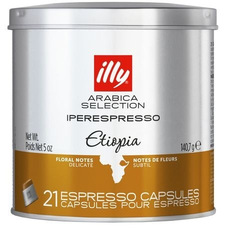 Capsule si monodoze - Illy Iperespresso Monoarabica Etiopia, 21 capsule, 140,7 gr