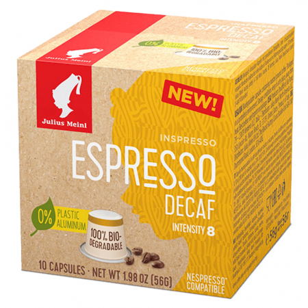 Capsule si monodoze - Julius Meinl Espresso Decaf compatibile Nespresso (10 capsule)