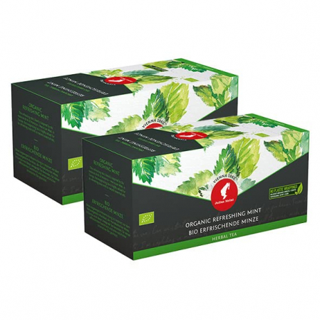 Ceai Plic - Julius Meinl Refreshing Mint Bio Ceai (25 plicuri)