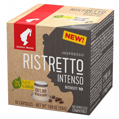 Capsule si monodoze - Julius Meinl Ristretto Intenso compatibile Nespresso (10 capsule)