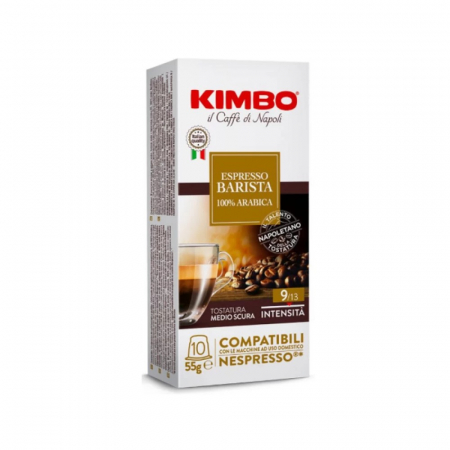 Cafea - Kimbo Nespresso Barista 10 capsule, 55gr
