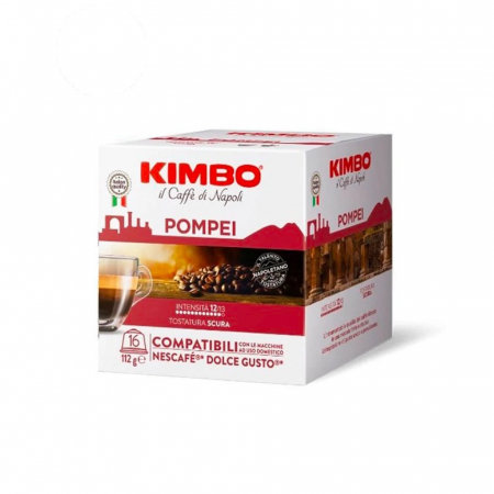 Cafea - Kimbo Pompei compatibile Dolce Gusto, 16 capsule, 112gr