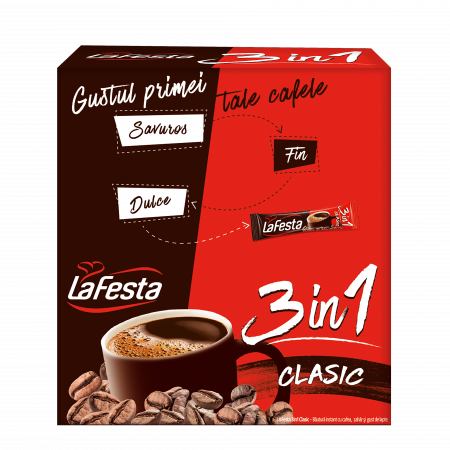 Cappuccino si alte bauturi - La Festa 3 in 1 Classic 24*15.6g