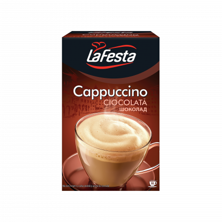 Cappuccino si alte bauturi - La Festa Cappuccino Ciocolata 125g (10*12.5g)