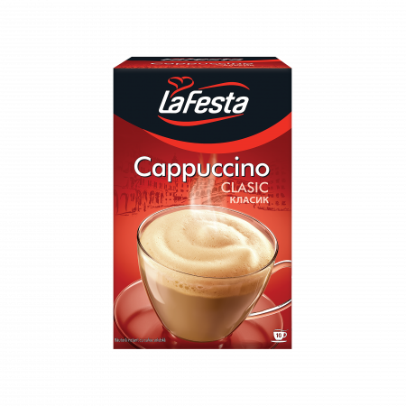 Cappuccino si alte bauturi - La Festa Cappuccino Classic 125g (10*12.5g)