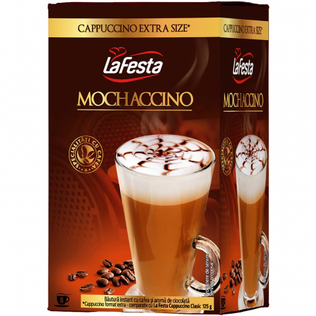 Cappuccino si alte bauturi - La Festa Cappuccino Extra Size Mochaccino 176g