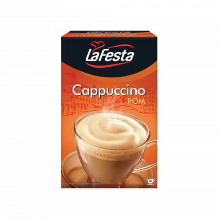 Cappuccino si alte bauturi - La Festa Cappuccino Rom 125g (10*12.5g)