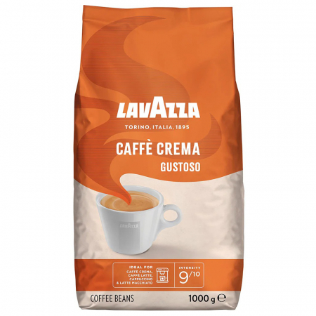 Cafea Boabe - Lavazza Caffe Crema Gustoso boabe 1 kg