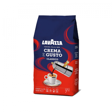 Cafea Boabe -  Lavazza Crema e Gusto Classico boabe 1 kg