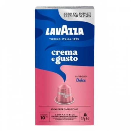 Capsule si monodoze - Lavazza Crema e Gusto Dolce Nespresso ALM 10 capsule