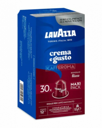 Capsule si monodoze - Lavazza Crema e Gusto Ricco Nespresso 30 capsule