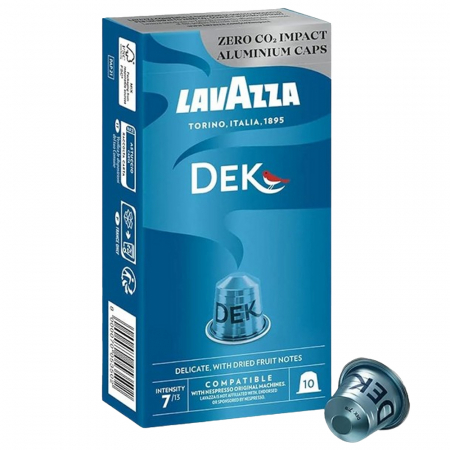 Capsule si monodoze - Lavazza Dek Nespresso 10 capsule