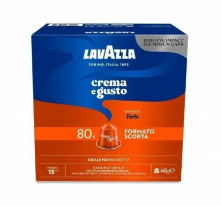 Capsule si monodoze - Lavazza Nespresso Grema e gusto Forte 80 capsule