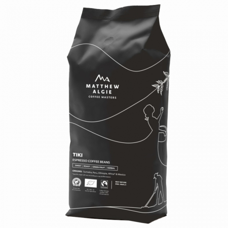 Cafea Boabe - Matthew Algie Espresso Tiki cafea bio boabe 1 kg