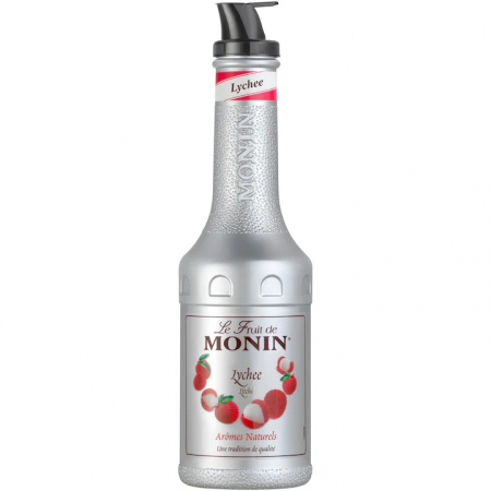 Sirop Frappe Topping - MONIN Piure Lychee ( Lychee ) 1L