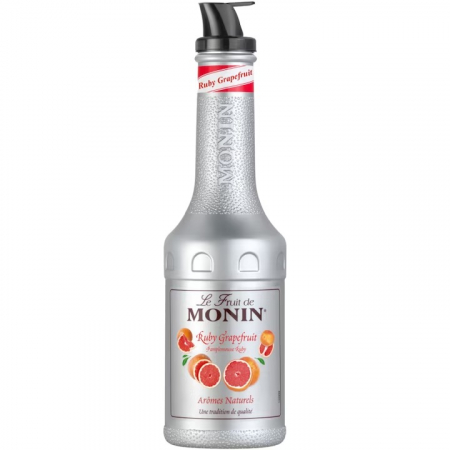 Sirop Frappe Topping - MONIN Piure Ruby Grepfruit (Grapefruit Roz) 1L