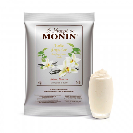 Sirop Frappe Topping - MONIN Pudra Vanilla Base ( Baza de Vanilie ) 2kg