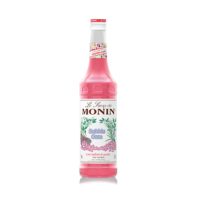 Sirop Frappe Topping - MONIN Sirop Bubble Gum (Guma de mestecat) 700ml