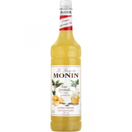 Sirop Frappe Topping - MONIN Sirop Cloudy Lemonade ( Baza de Limonada) Pet 1L 