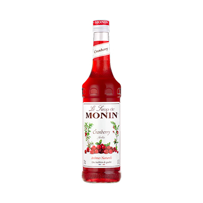 Sirop Frappe Topping - MONIN Sirop Cranberry (Merisoare) 700ml