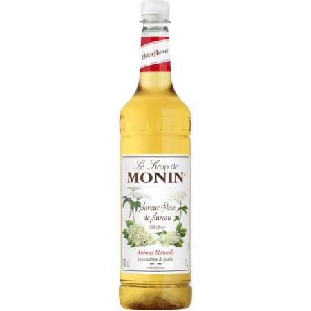 Sirop Frappe Topping - MONIN Sirop Elder Flower ( Flori de Soc ) Pet 1L