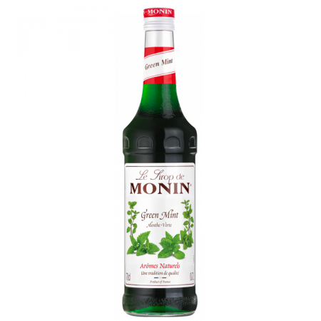 Sirop Frappe Topping - MONIN Sirop Green Mint (Menta Verde) 700ml