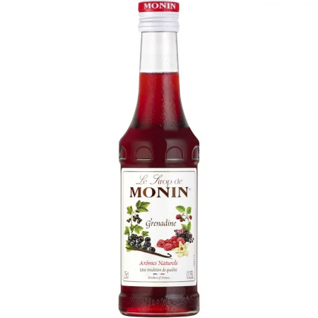 Sirop Frappe Topping - MONIN Sirop Grenadine (Rodii) 250ml