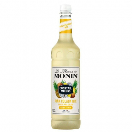 Sirop Frappe Topping - MONIN Sirop Le Mixeur ( Pina Colada Mix ) Pet 1L